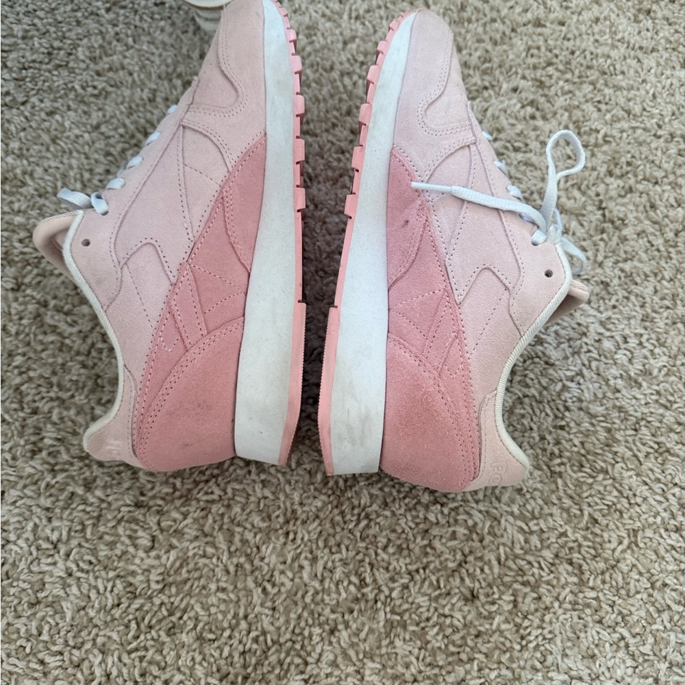 Women's Pink Sneakers - Picture 8 of 10